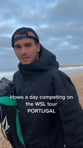 Hows a day surfing on the @wsl world tour 🌎🇵🇹 #fyp #redbull #surfing #94 | Jack Robinson