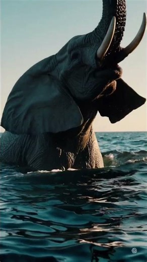 Cute Animals Taking Their First Swim #short