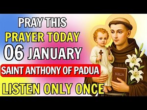 Prayer to Saint Anthony – Listen to This Prayer Once and Receive Your Miracle Within a Few Hours
