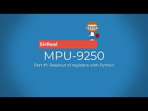 MPU-9250 with Python in Node-RED #1: Readout of accelerometer registers and basic theory.