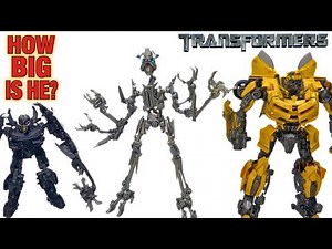 Transformers 2007 Scale Chart — Killerbody Frenzy Next to All My Figures!