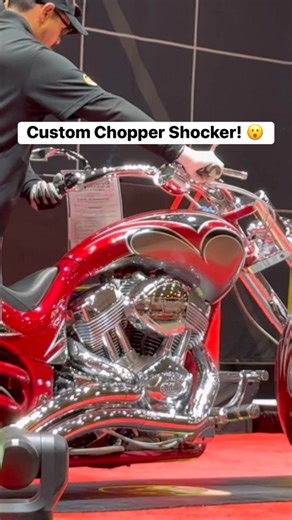What do you make of this Custom Chopper Shocker?! 😮 | CycleDrag