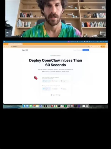 How to Get OpenClaw SAFELY with NO Technical Skills Required using SuperCEO.AI Learn how to deploy your own autonomous Open Claw agent in the cloud with just one click. In this quick SuperCEO demo, we show you the fastest way to get your AI environment running. In this video, you will see: One-Tap Deployment: How to create and deploy an agent instantly. Cloud Setup: No complex local installation required - it all happens in the cloud. Live Control Panel: Accessing your environment and checking a
