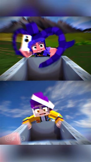 Lily Can't Stop Rumi in Railway Challenge (Minecraft x Kpop Demon Hunters) #minecraft #rumi