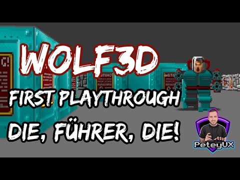 Wolfenstein 3D - 1st Playthrough of Ep. 3