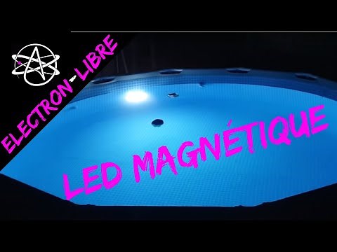 LUMIÈRE DE PAROI PISCINE LED MAGNÉTIQUE INTEX