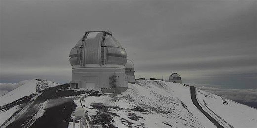 Hawaii sees first snowfall as other cities across the US see snow drought