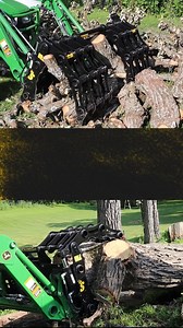 Stinger's Compact Clam Grapple is the ideal attachment for your tractor. Made in the USA with AR200 material, engineered to the highest level of durability, it's the perfect attachment for moving logs, brush, debris and more! | Stinger Attachments