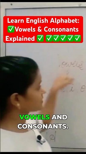 Learn English Alphabet: Vowels & Consonants Explained