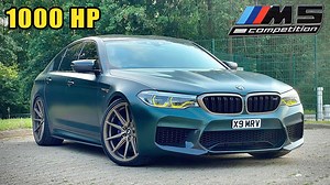 1000HP BMW M5 F90 – 342 KMH Autobahn Review with Full POV Acceleration