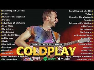 Coldplay Best Songs Playlist 2026 - Greatest Hits Full Album - Live Concert Setlist