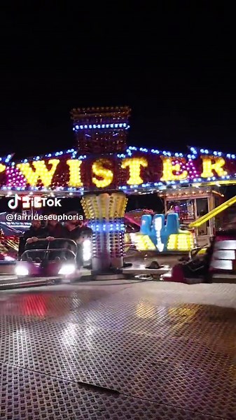 Experience the Twister Ride at Nottingham Goose Fair