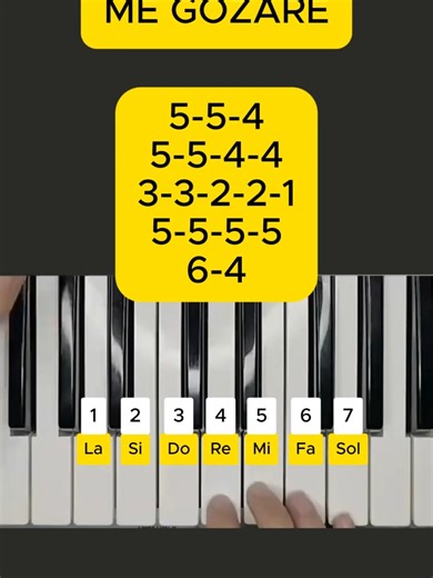 Me Gozaré: Easy Piano Tutorial for Beginners