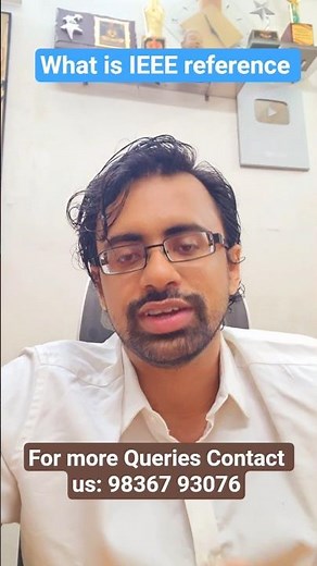 What is IEEE Reference Style? Learn Citation Format for Research Papers #IEEE #Citation #Shorts