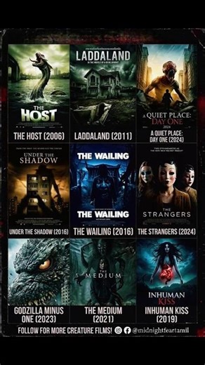 The Best Creature & Horror Movies You NEED to Watch! #HorrorMovies