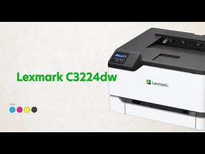Lexmark C3224dw colour laser printer - Lexmark GO Line™ series English