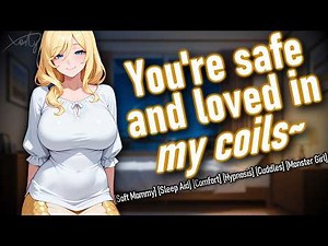 ASMR Lamia Mommy Soothsayer Cuddles You [F4M/A][Sleep Aid][Hypnosis][Strangers to Lovers][Coils]