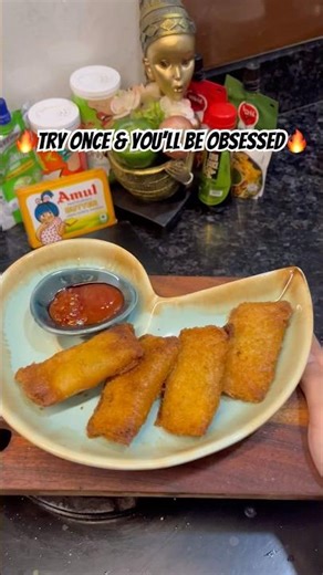 🤤5-minute bread pockets you’ll make on repeat#food #foodshorts #bread #quickrecipe #snacks #fyp