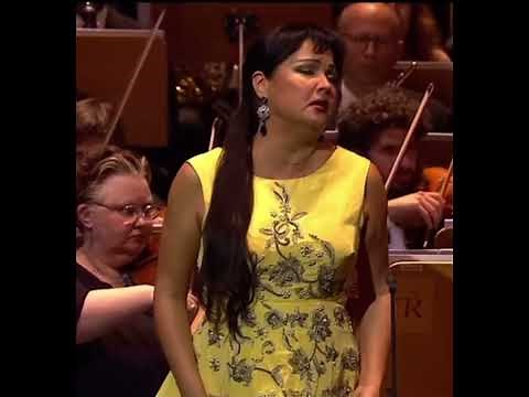 ANNA NETREBKO sings Tosca’s aria by Puccini. Conductor DENIS VLASENKO