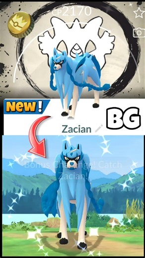 First Ever✨️Shiny BG Zacian Raid in Pokemon Go