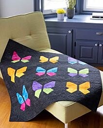 GO! Flying At Night Throw Quilt Pattern