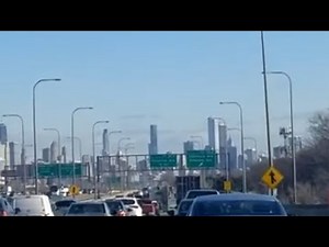 INTERSTATE 90 - INTERSTATE 94 TO DOWNTOWN CHICAGO ILLINOIS