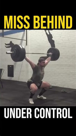 HOW TO MISS A SNATCH BEHIND YOU