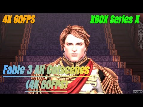 Fable 3 (Game Movie) - All Cutscenes (4K 60FPS)