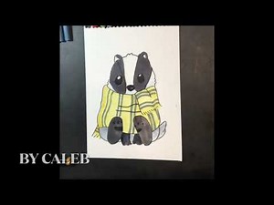 How to Draw Hufflepuff
