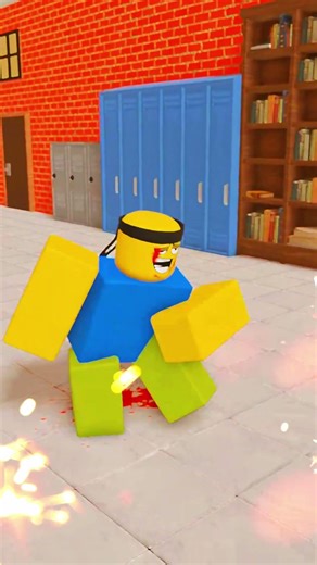 When Noob Didn’t Carry the Books 💀📚 | Roblox Funny Animation #roblox #robloxshorts #shortsfeed