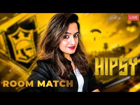 BGMI Live Tamil GIRL Gamer OPEN Room Match | KANYA KUMARI to USA | Pubg Live || The Hipsy