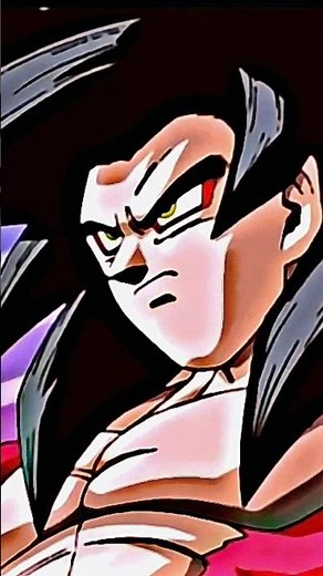 Goku's Original Super Saiyan 4 Transformation | Dragon Ball GT Legendary Moment 🔥 #shorts