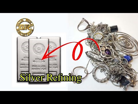 Step by Step Procedure to Refine Silver | How to Refine Silver Alloy | silver refining | method 1