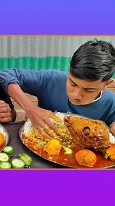 698K views · 6.6K reactions | Eating Challenge Goat Head Curry | Bangladeshi Food Competition | Facebook