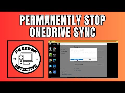 How to Permanently Stop OneDrive Sync