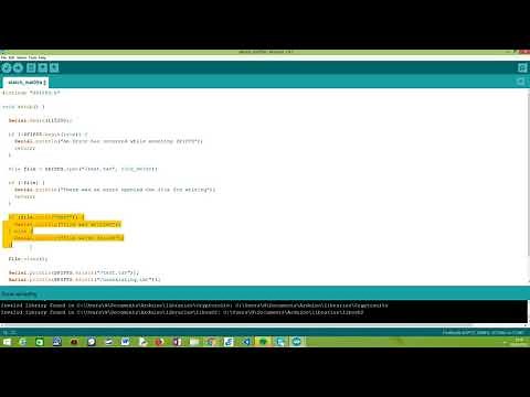ESP32 Arduino SPIFFS: check if file exists