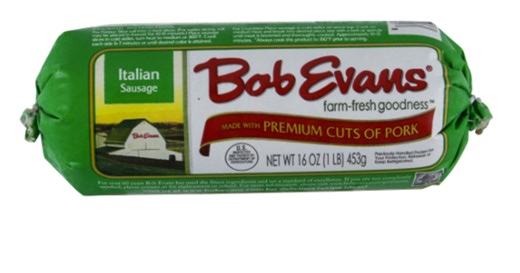 Bob Evans' sausage recalled after blue plastic found in product