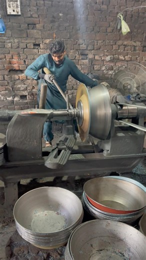 The process of making a cooking bowl from a used oil drum step #shorts #reels #viral