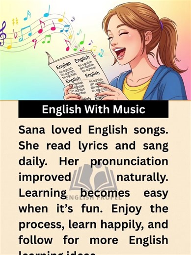 English With Music #learnenglish #englishlearning #englishspeaking #englishpractice ‎#spokenenglish