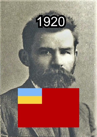 Evolution of Ukraine flag #ukraine #flag #evolution #history #europe #fyp #shortvideo