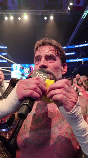 new punk fan otw! 👶 #WWETampa #CMPunk #WWE | cm punk