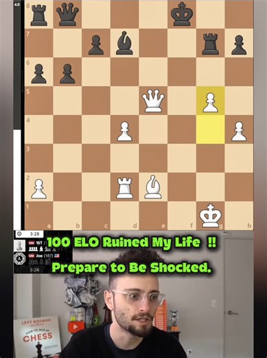 How 100 ELO Ruined My Life - Shocking Chess Experience
