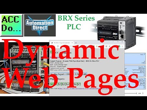 BRX Do-More PLC Dynamic Web Pages