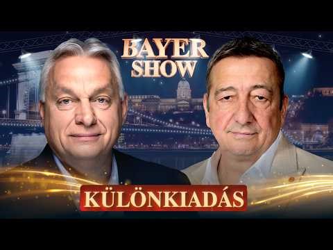 Exkluzív – Orbán Viktor a Bayer show rendkívüli adásában