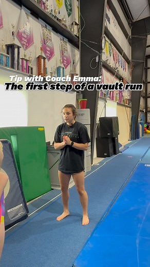 An important part of vault that often gets overlooked is the RUN! The beginning of the run is the most important part because that is what sets up the rest of the approach to be successful. Keys parts in the run: 🌟BIG first step 🌟knees and toes up in dorsiflexion 🌟feet striking underneath the body #run #gymnast #runningform #gymnastics #gymnasticscoach #summer #vault #running #tutorial #power #summertraining #vaultdrills | Arising Stars Gymnastics