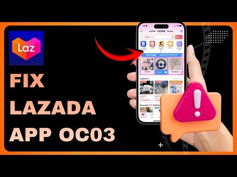 How To Fix Lazada OC03 - Easy Fix