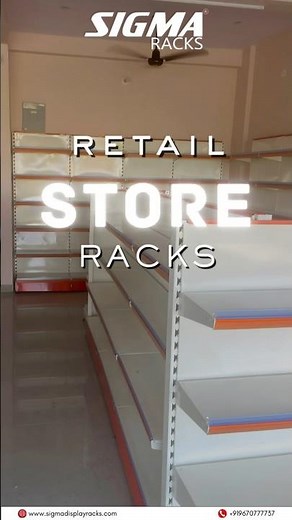 Premium Retail Store Racks | Modern Display Solutions by Sigma Racks