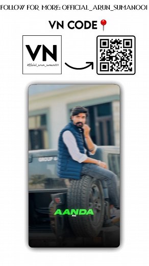 🇦 🇷 🇺 🇳 🇸 🇦 🇮 🇳 🇮 on Instagram: "Code video editing (Tutorial)⬇️⬇️ . . Next Code Ke Liye . . 𝐒𝐭𝐞𝐩 𝟏 : 𝐓𝐚𝐤𝐞 𝐚 𝐬𝐜𝐫𝐞𝐞𝐧 𝐬𝐡𝐨𝐭 𝐨𝐟 𝐭𝐡𝐢𝐬 𝐫𝐞𝐞𝐥 𝐒𝐭𝐞𝐩 𝟐 : 𝐎𝐩𝐞𝐧 𝐕𝐍 𝐕𝐢𝐝𝐞𝐨 𝐞𝐝𝐢𝐭𝐨𝐫 𝐚𝐩𝐩 𝐒𝐭𝐞𝐩 𝟑 : 𝐂𝐥𝐢𝐜𝐤 𝐨𝐧 𝐭𝐡𝐞 𝐬𝐜𝐚𝐧𝐧𝐞𝐫 𝐢𝐧 𝐭𝐨𝐩 𝐨𝐟 𝐫𝐢𝐠𝐡𝐭 𝐜𝐨𝐫𝐧𝐞𝐫 𝐒𝐭𝐞𝐩 𝟒 : 𝐒𝐜𝐚𝐧 𝐭𝐡𝐞 𝐒𝐜𝐫𝐞𝐞𝐧𝐬𝐡𝐨𝐭 & 𝐜𝐥𝐢𝐜𝐤 𝐨𝐧 𝐭𝐡𝐞 𝐝𝐨𝐰𝐧𝐥𝐨𝐚𝐝/ 𝐮𝐬𝐞 𝐒𝐭𝐞𝐩 𝟓 : 𝐒𝐞𝐥𝐞𝐜𝐭 𝐲𝐨𝐮𝐫 𝐩𝐡𝐨𝐭𝐨𝐬 𝐚𝐧𝐝 𝐞𝐱𝐩𝐨𝐫𝐭 𝐯𝐢�