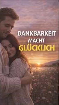 Die Kraft der Dankbarkeit | Dein Weg zu mehr Glück ✨