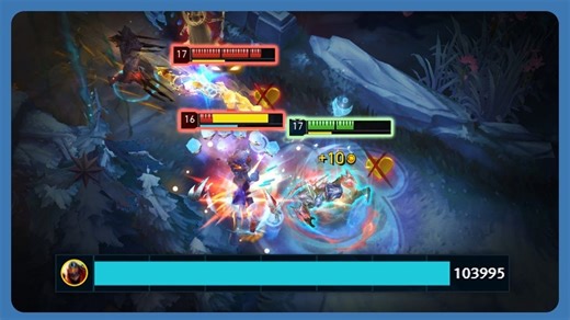 【Onzed】第一次打出10万伤害的图表…